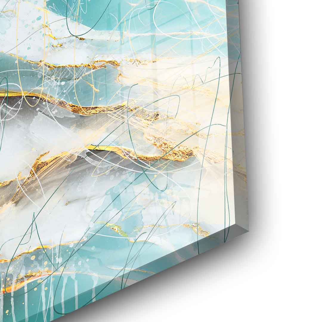 Ocean Tsunami - acrylic glass