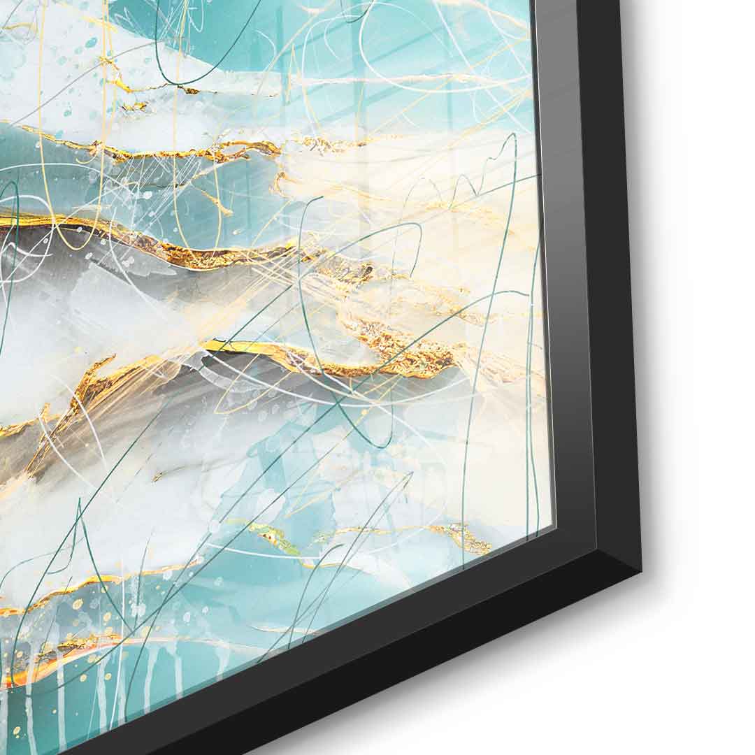 Ocean Tsunami - acrylic glass