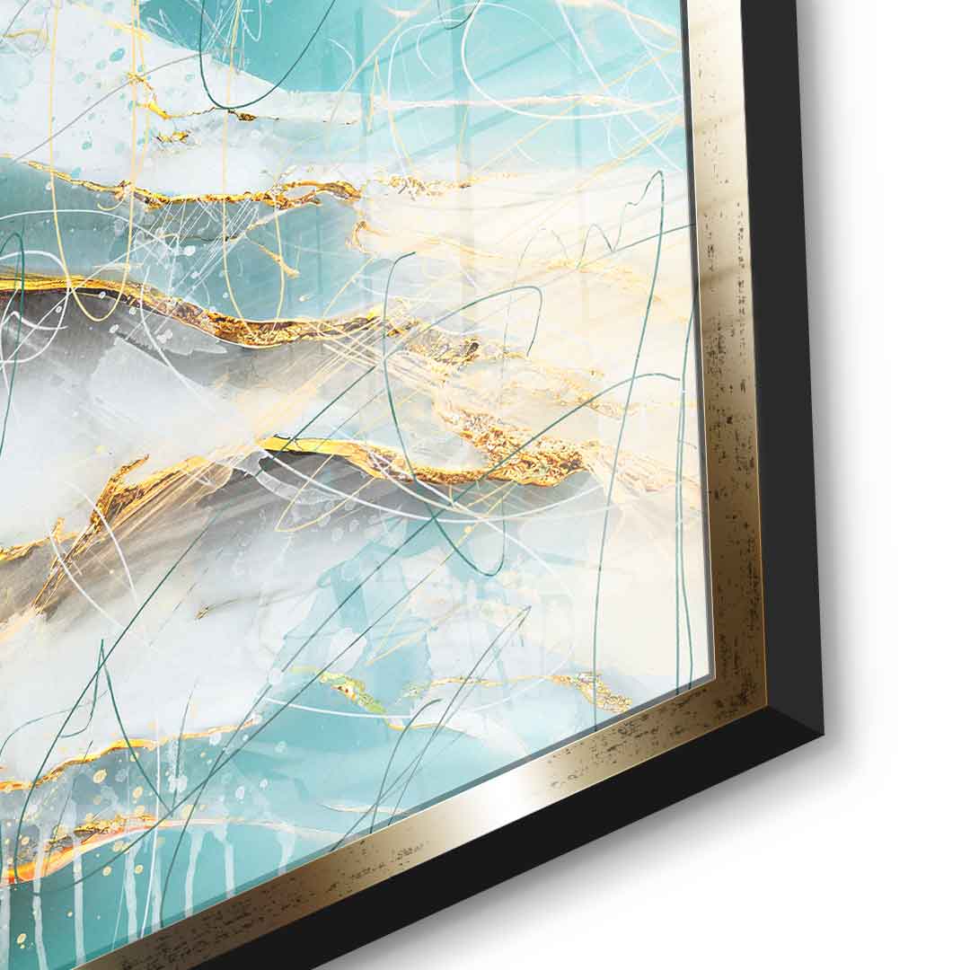 Ocean Tsunami - acrylic glass