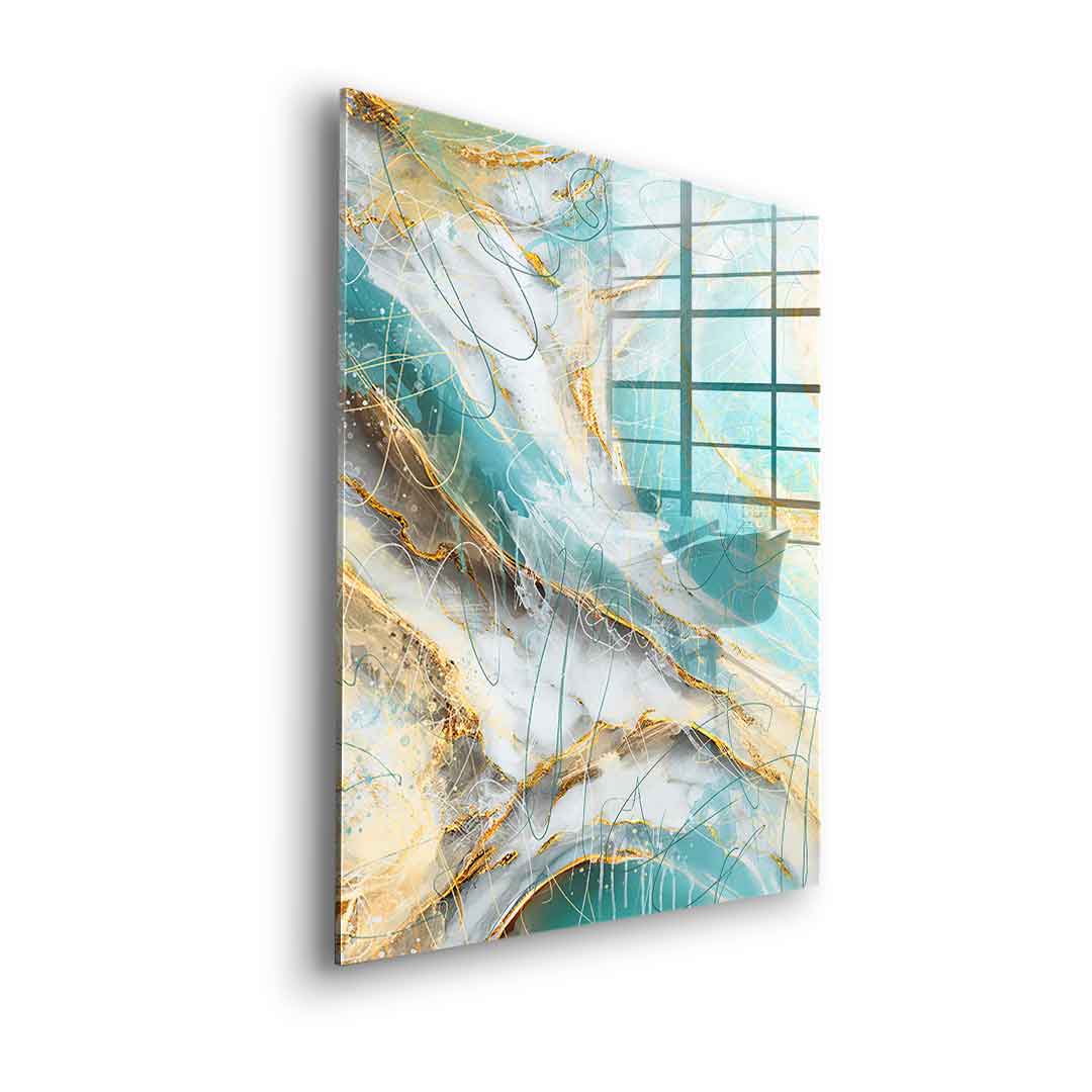 Ocean Tsunami - acrylic glass