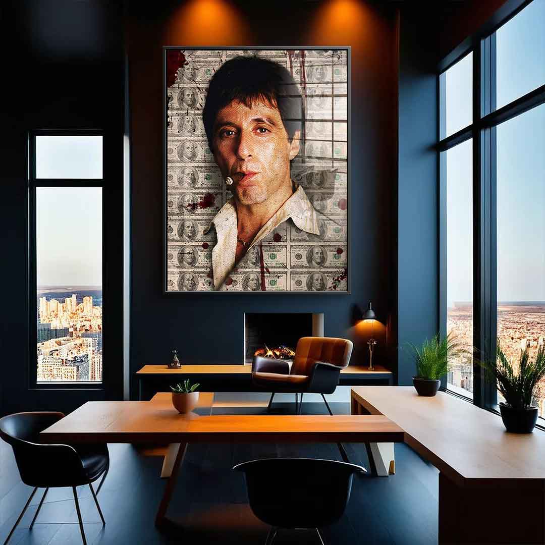 Al Pacino Portrait 2 - Acrylglas