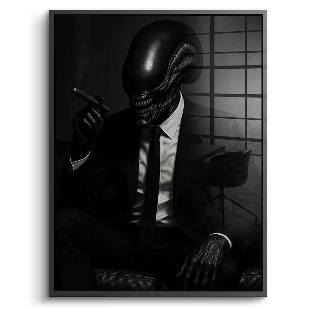 Alien Boss - acrylic glass