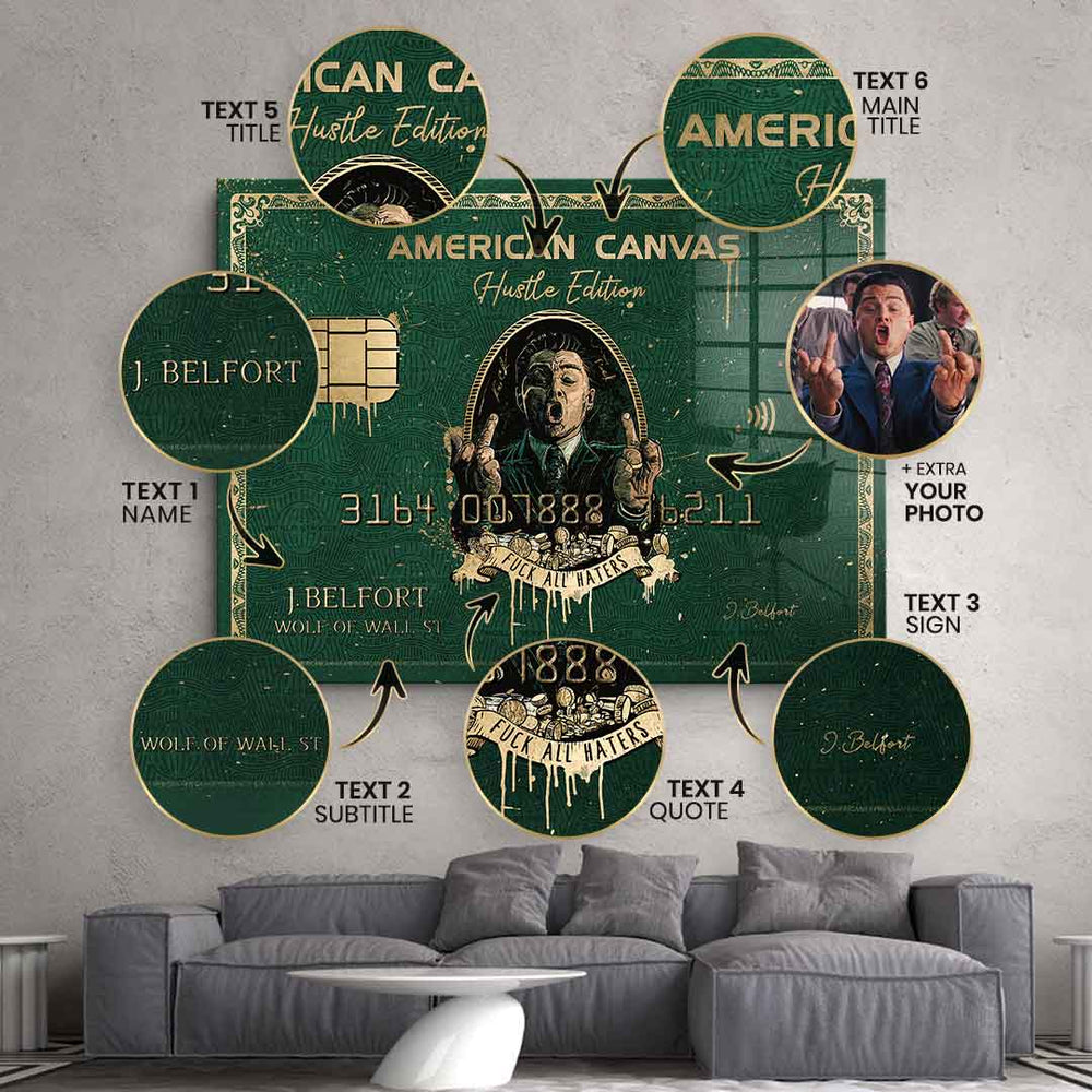 Royal American Canvas - Customizable - Acrylic Glass
