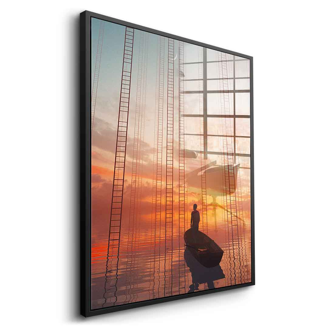 An Unplanned Escape - Acrylglas