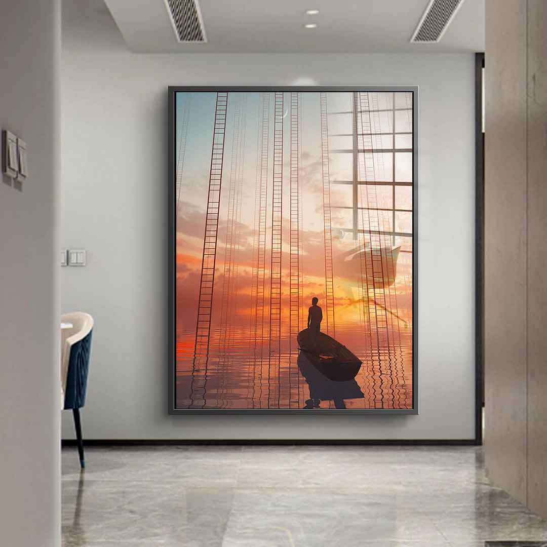 An Unplanned Escape - Acrylglas