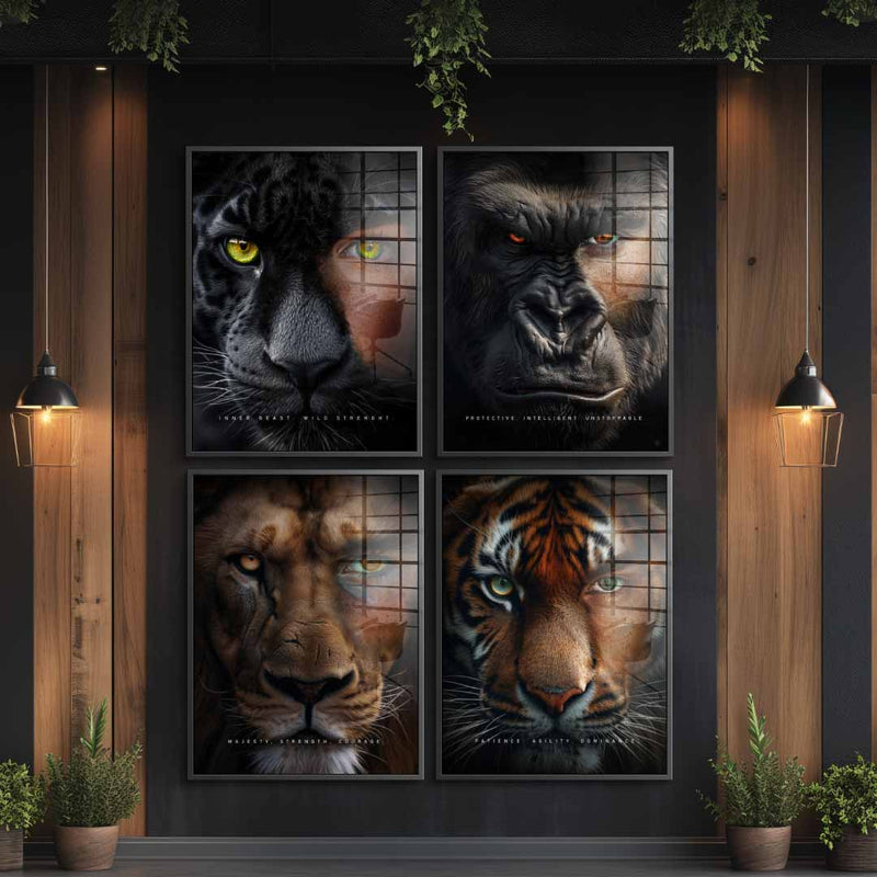 Animal Fusion - Acrylglas 4x