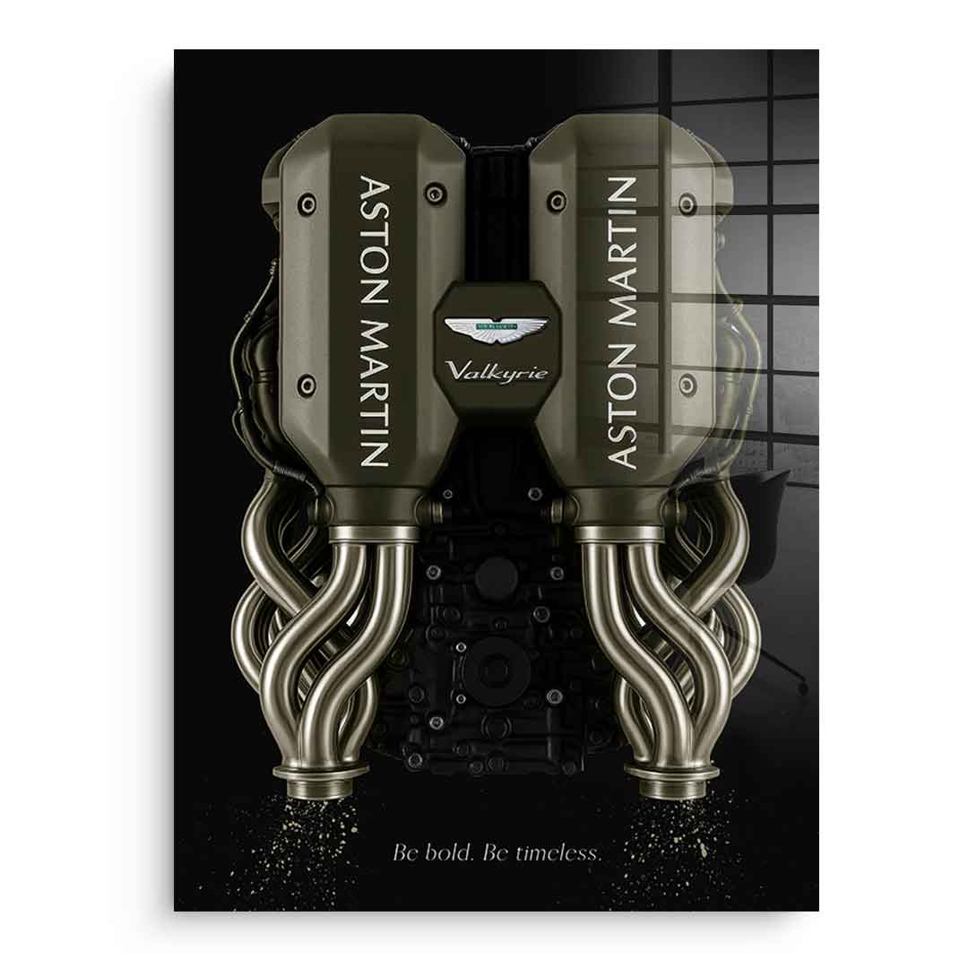 Aston Martin Engine - acrylic glass