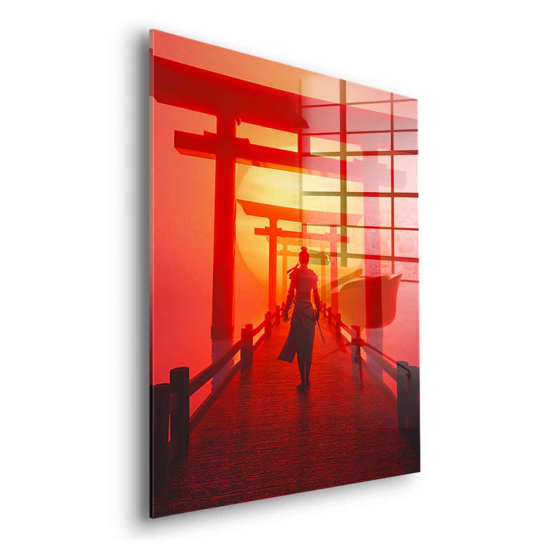 At the gates - acrylic glass