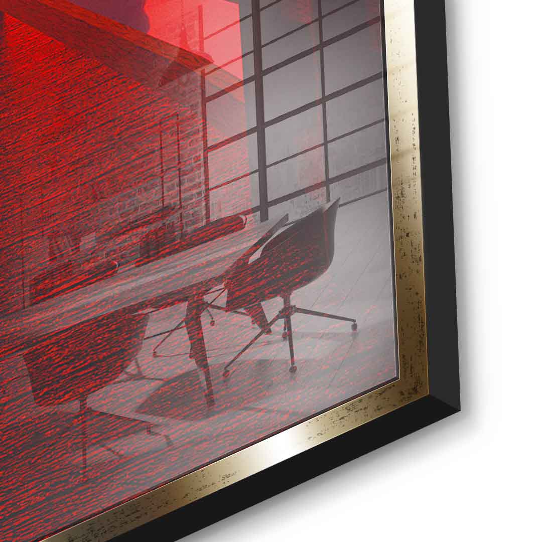 At the gates - acrylic glass