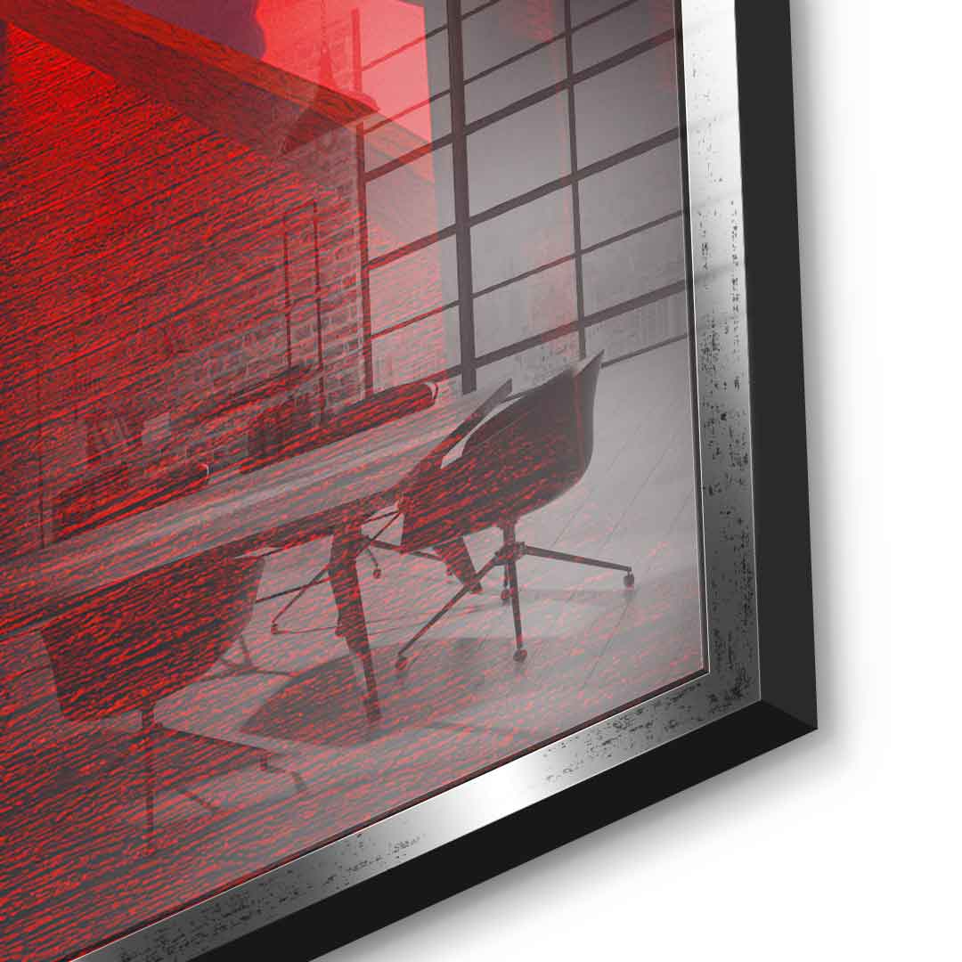 At the gates - acrylic glass