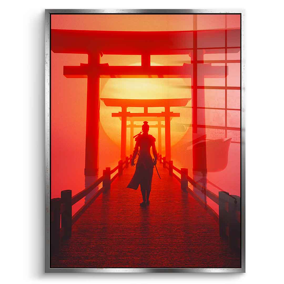 At the gates - acrylic glass