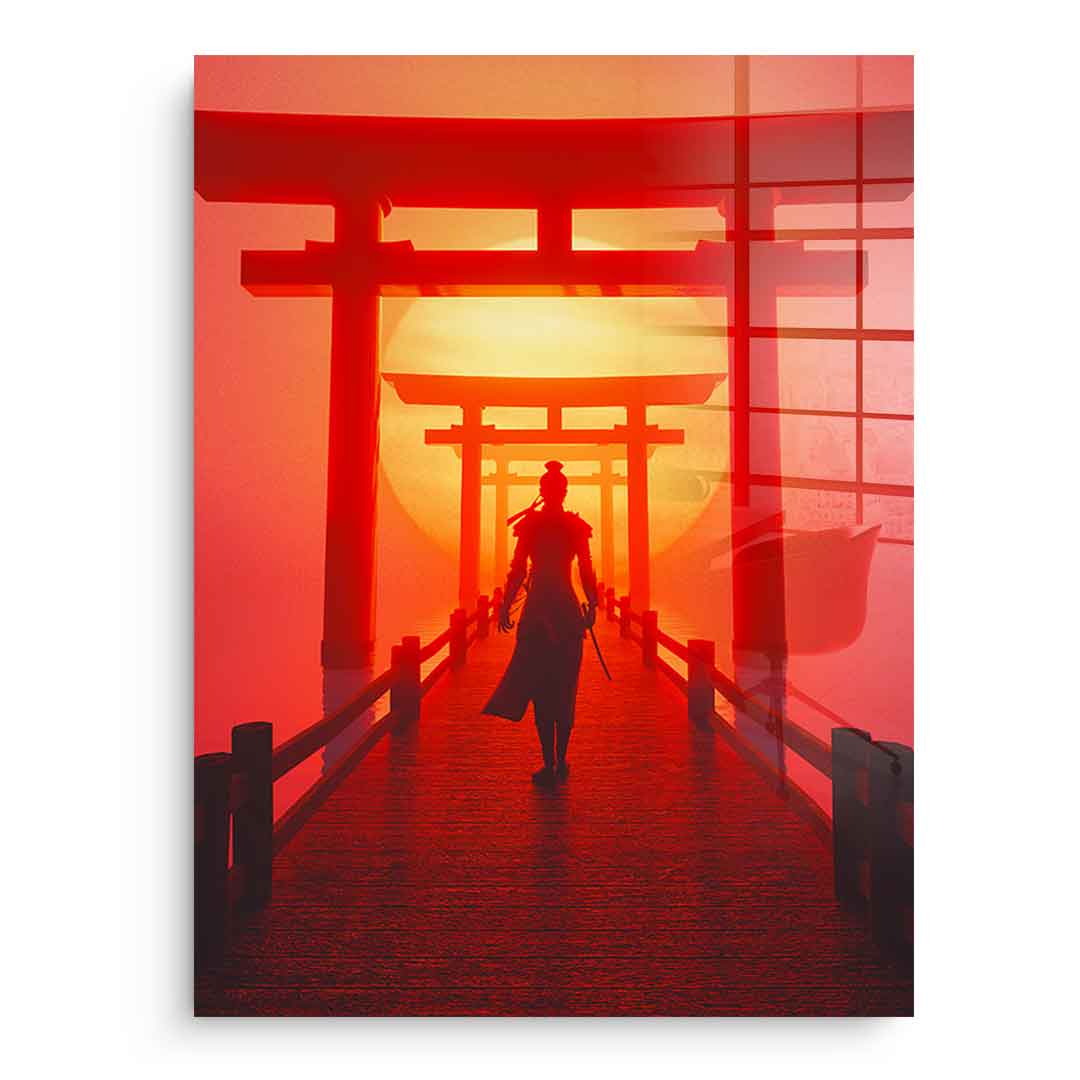 At the gates - acrylic glass