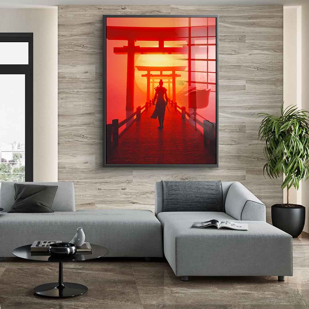 At the gates - acrylic glass