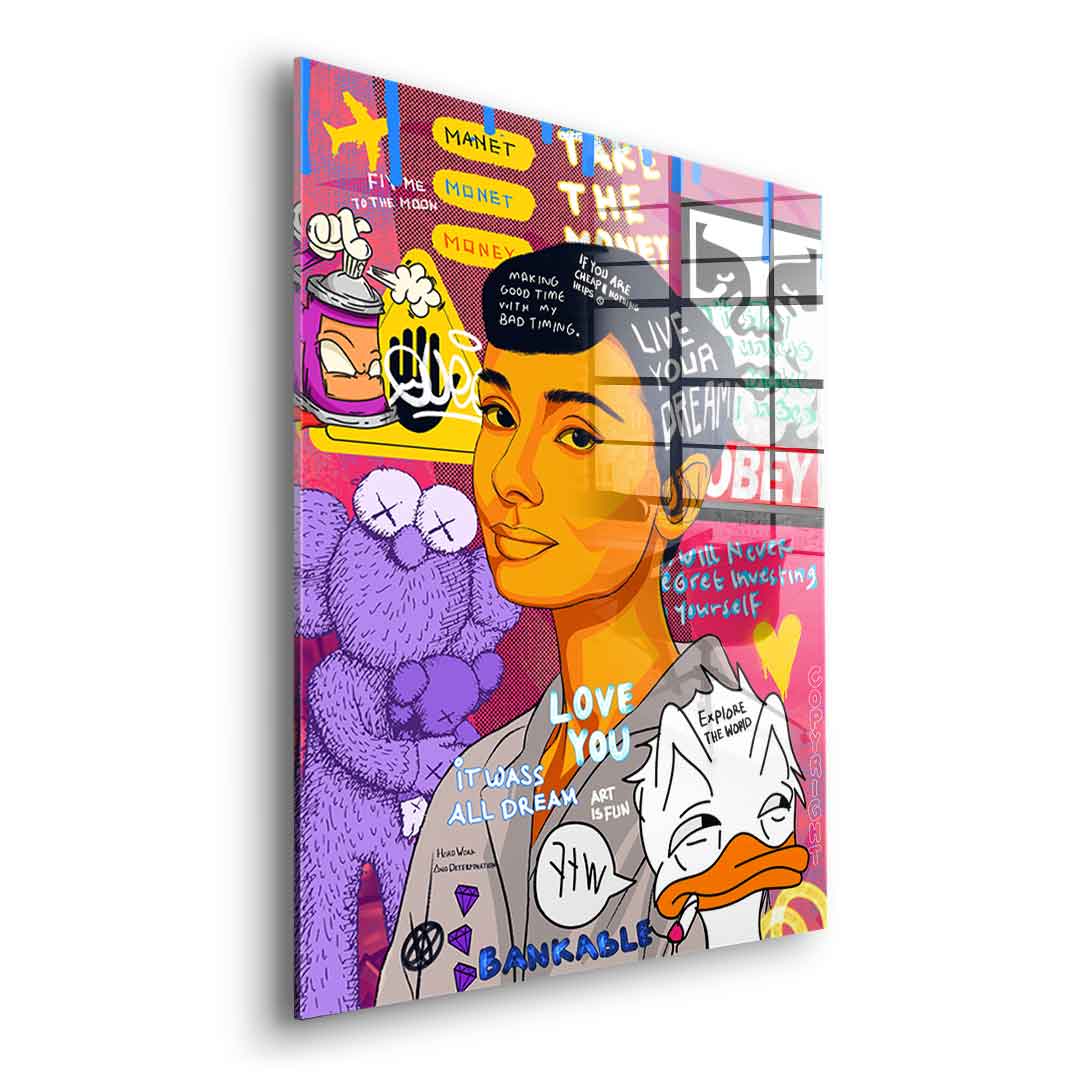 Audrey - acrylic glass