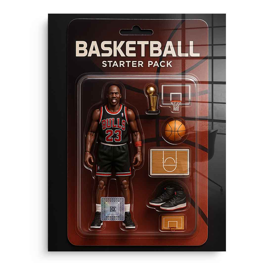 BASKETBALL Starter Pack - Acrylglas