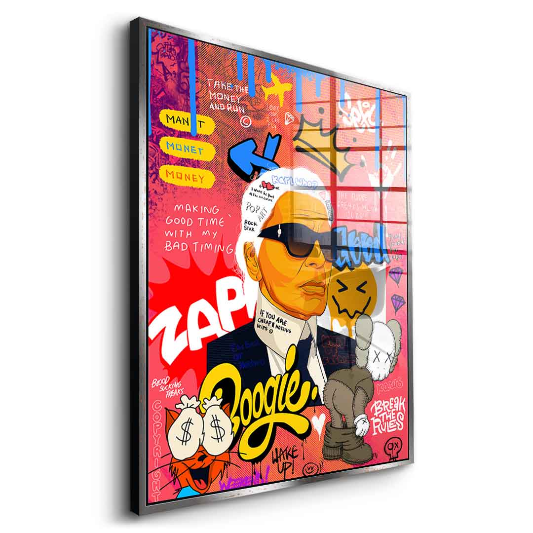 Badass Karl Who - Acrylglas