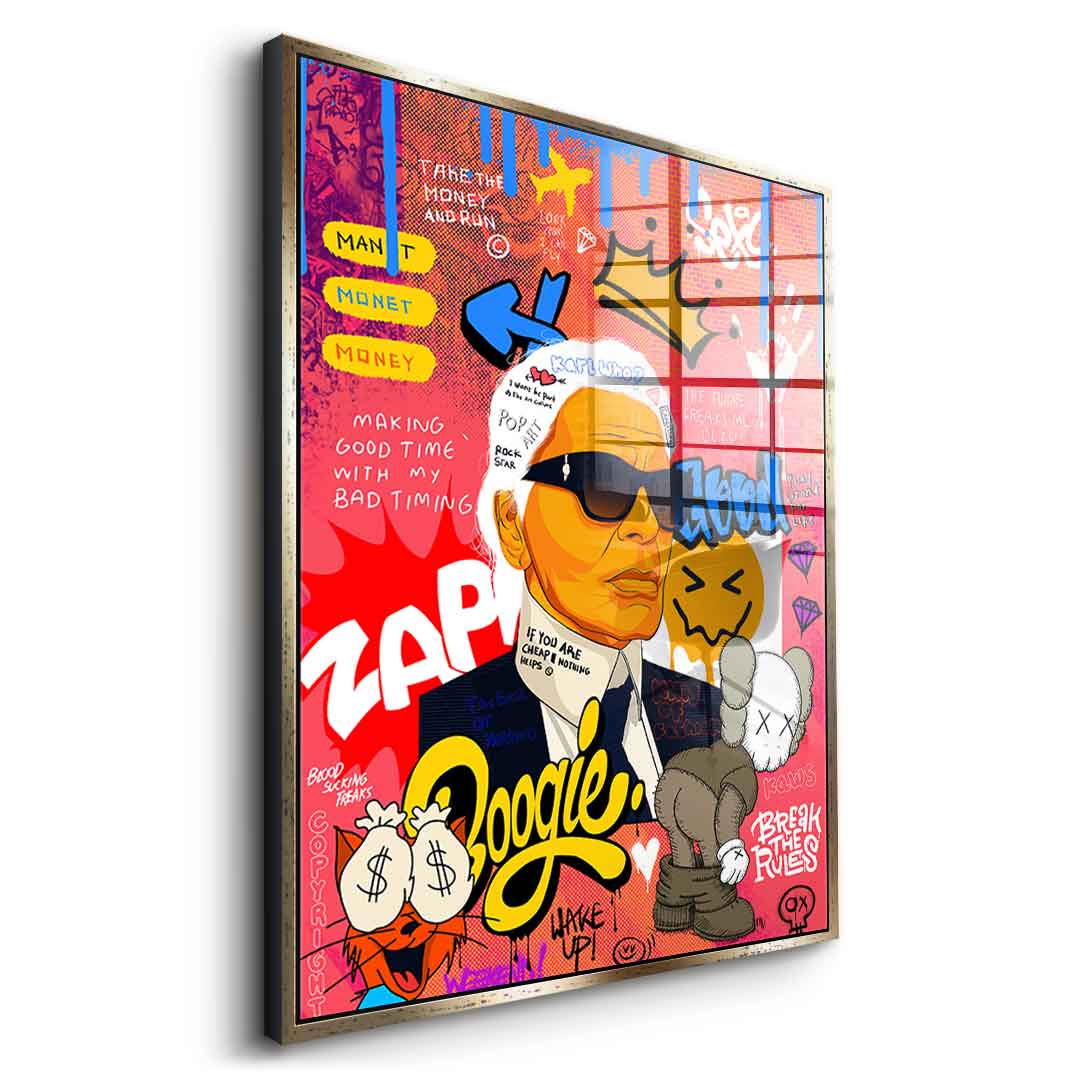 Badass Karl Who - Acrylglas