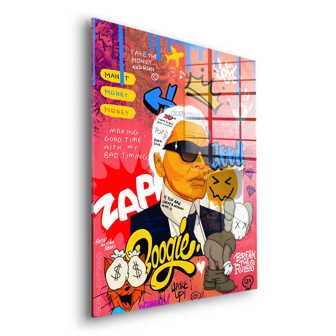 Badass Karl Who - Acrylglas
