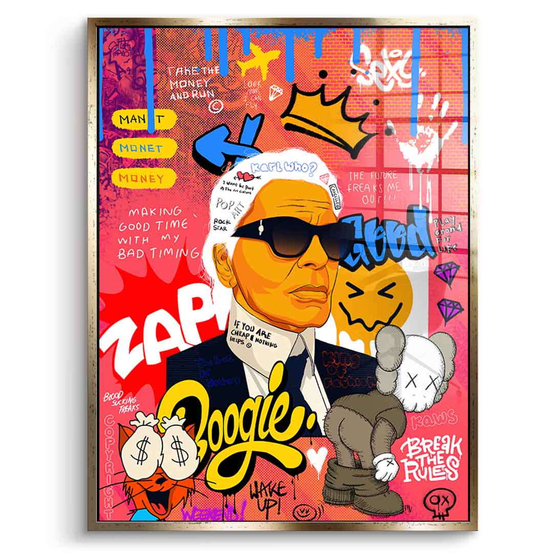 Badass Karl Who - Acrylglas