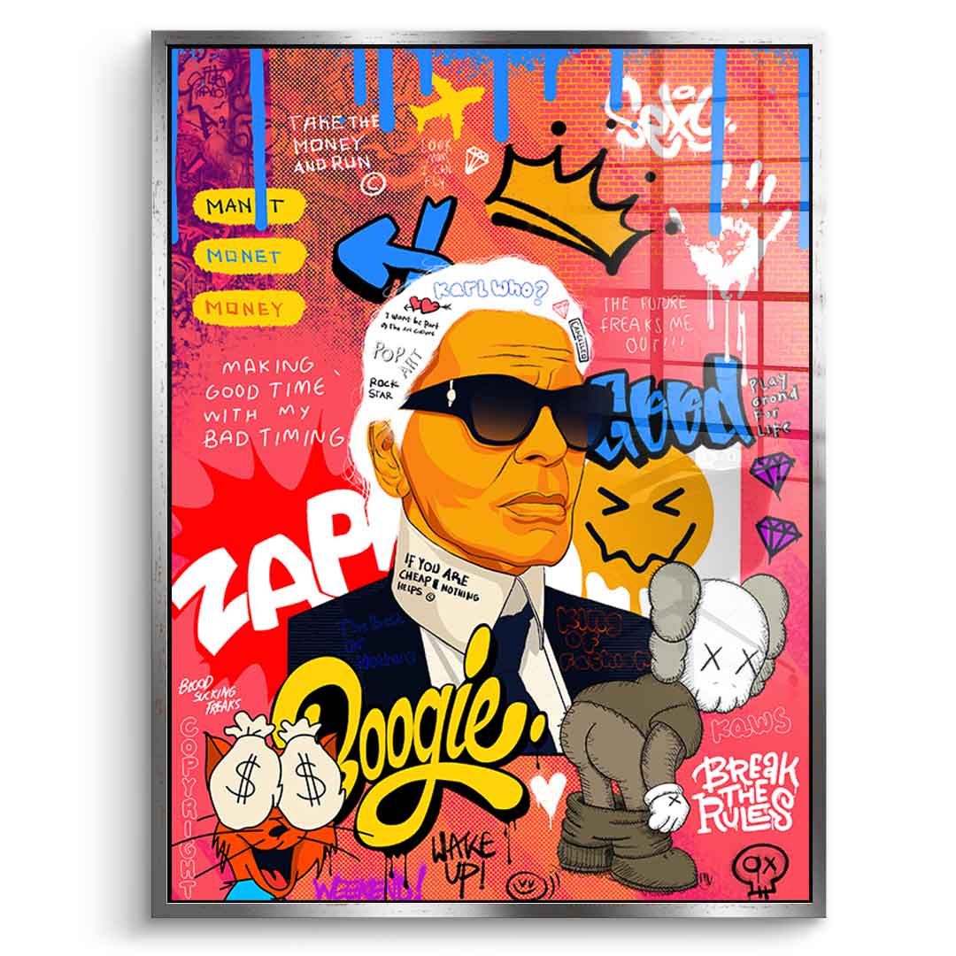 Badass Karl Who - Acrylglas