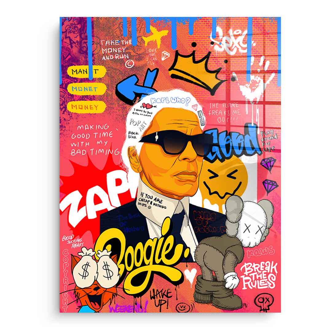 Badass Karl Who - Acrylglas