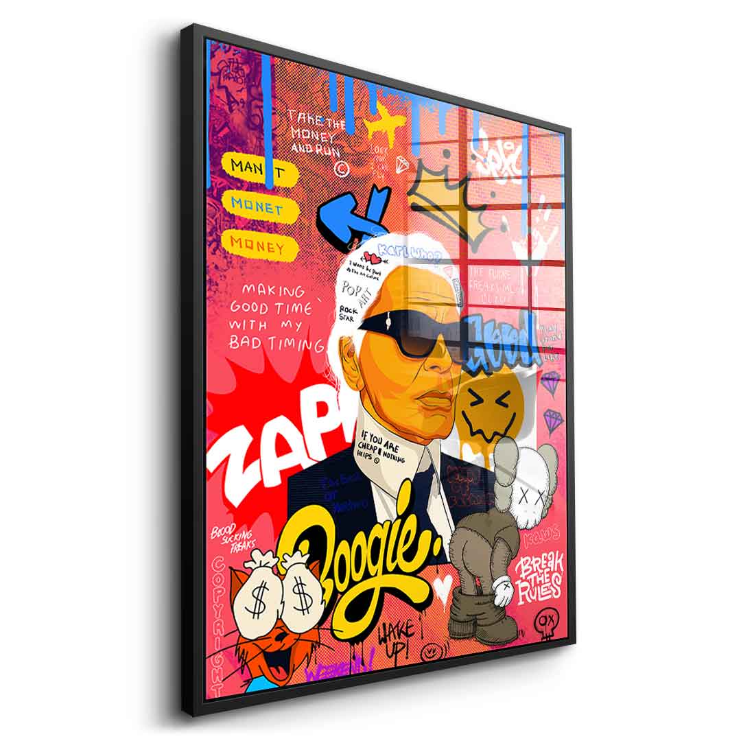 Badass Karl Who - Acrylglas