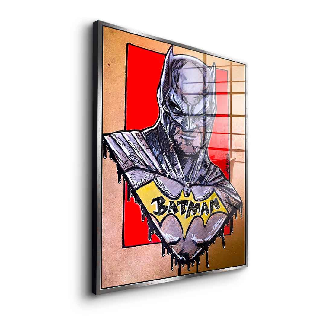 Nachtkämpfer Drawing - Acrylglas