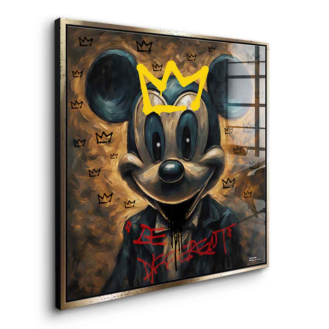 Be different - acrylic glass