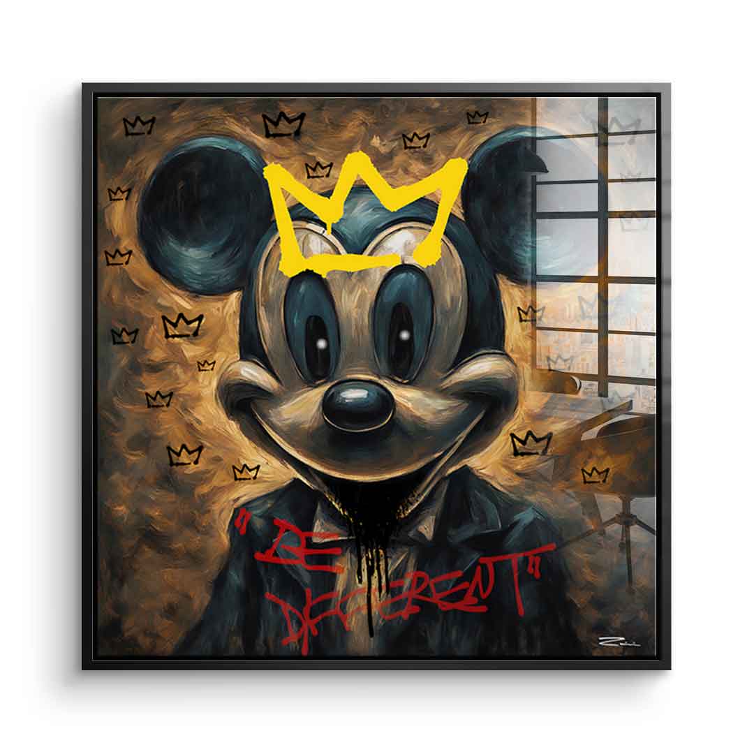 Be different - acrylic glass
