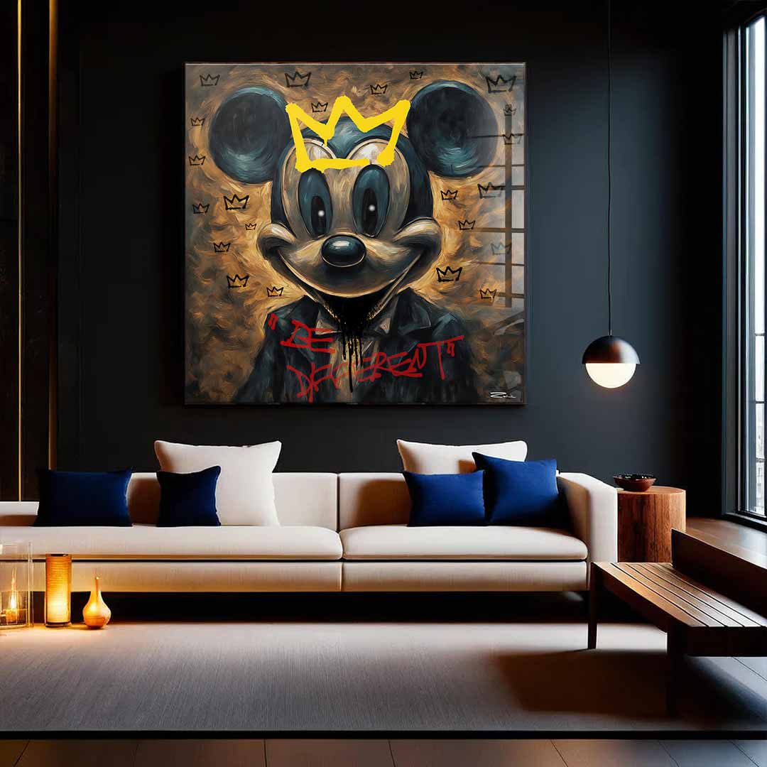 Be different - acrylic glass