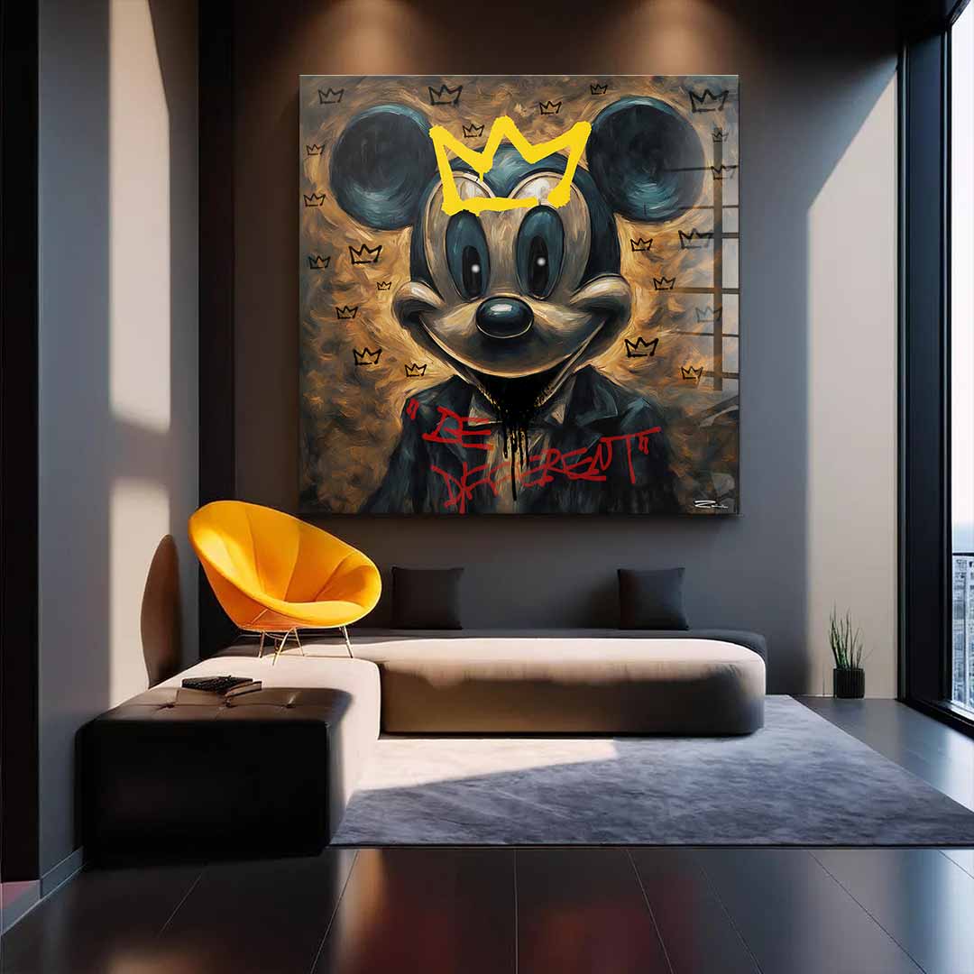 Be different - acrylic glass