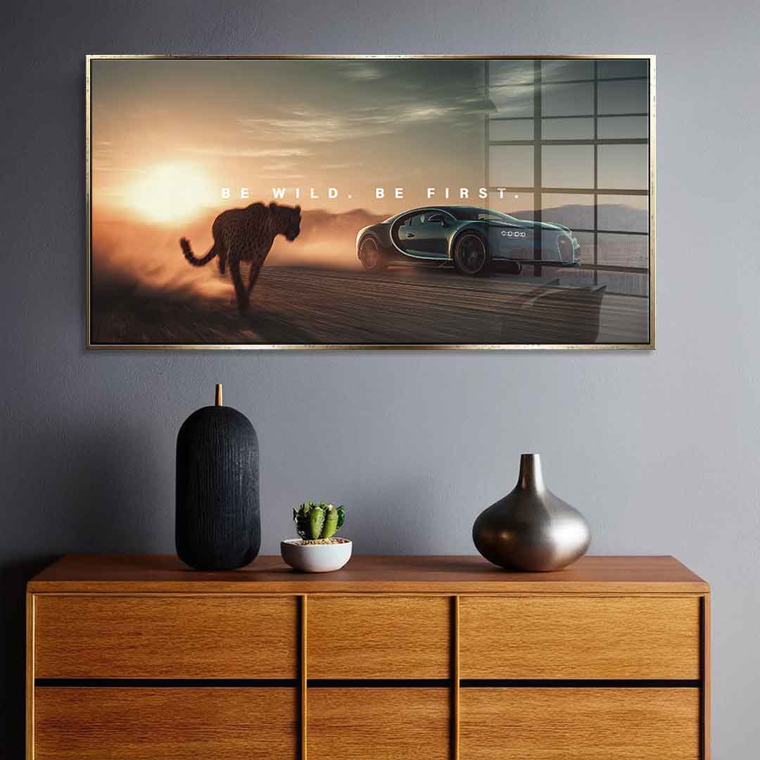 Be Wild ( Bugatti ) - Acrylglas