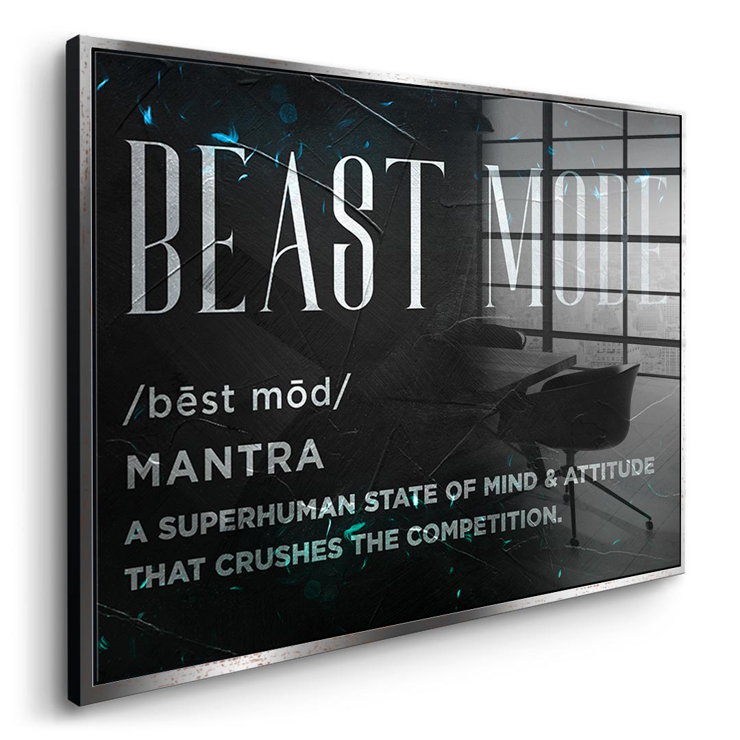 Beast Mode - Acrylglas