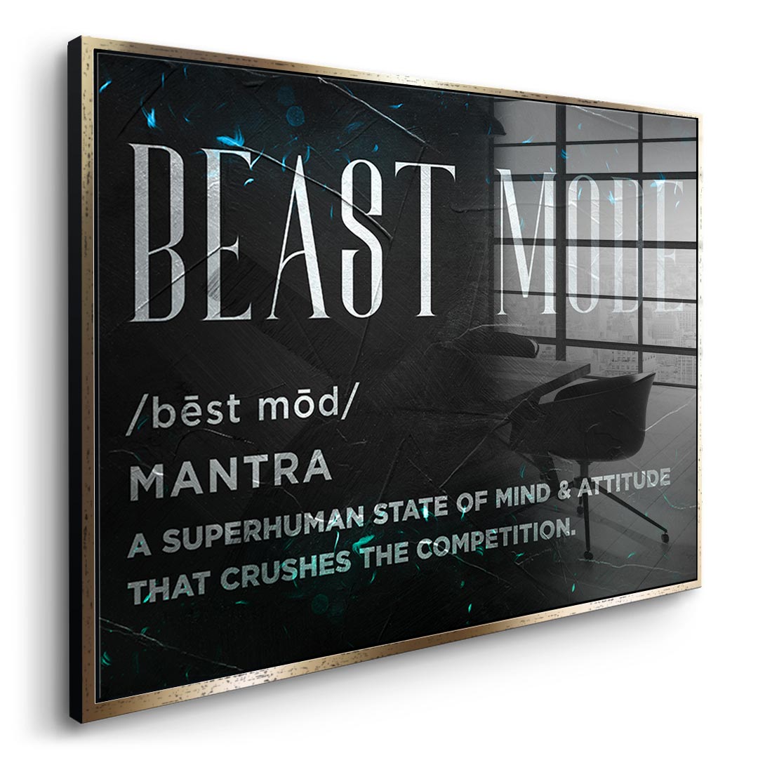 Beast Mode - Acrylglas