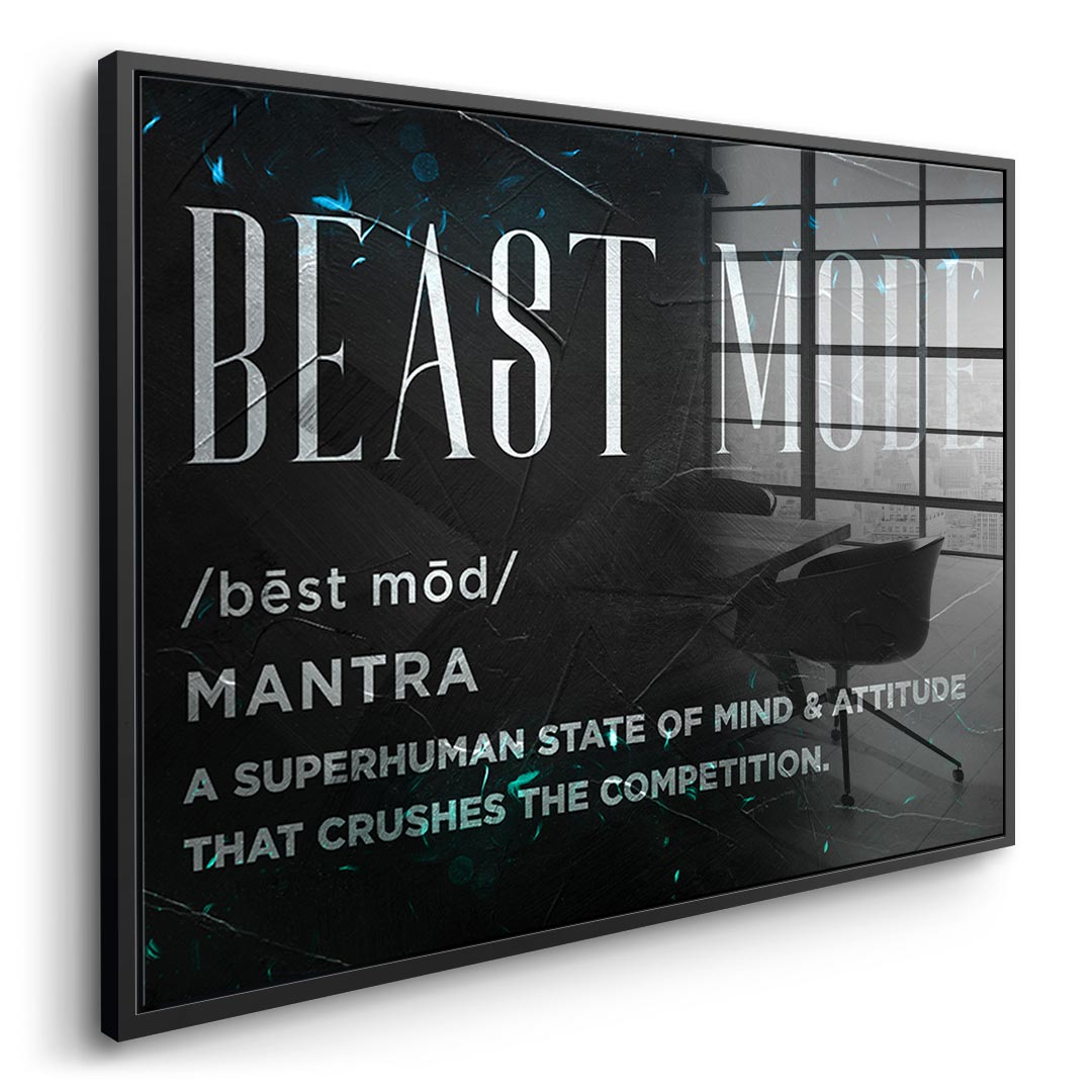 Beast Mode - Acrylglas