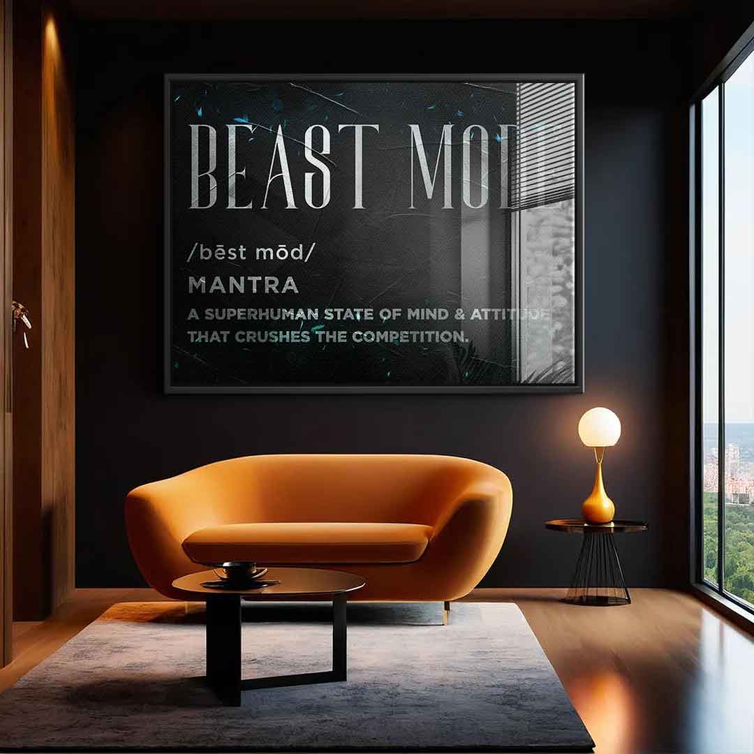 Beast Mode - Acrylglas