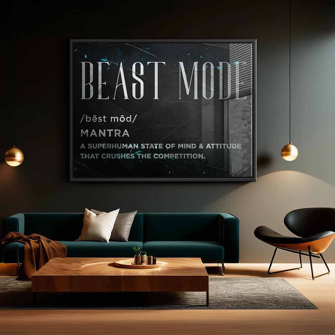 Beast Mode - Acrylglas