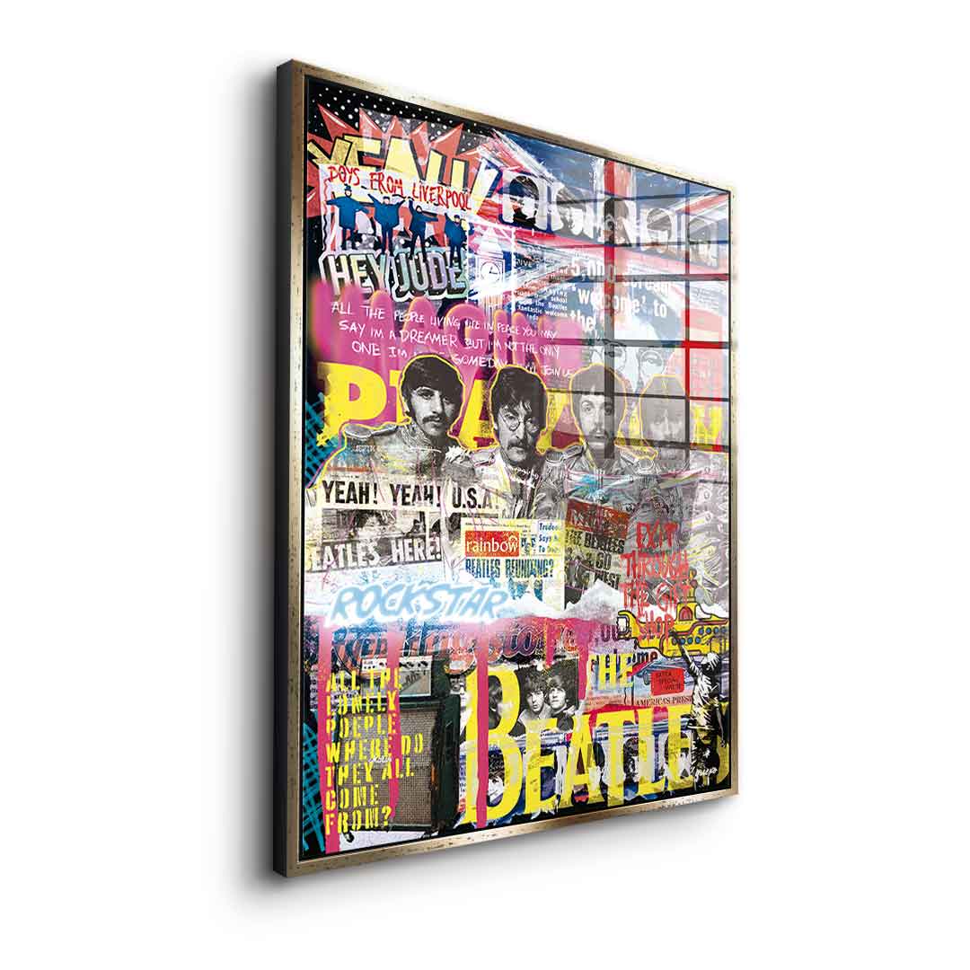 Beatles-Novo - Acrylglas