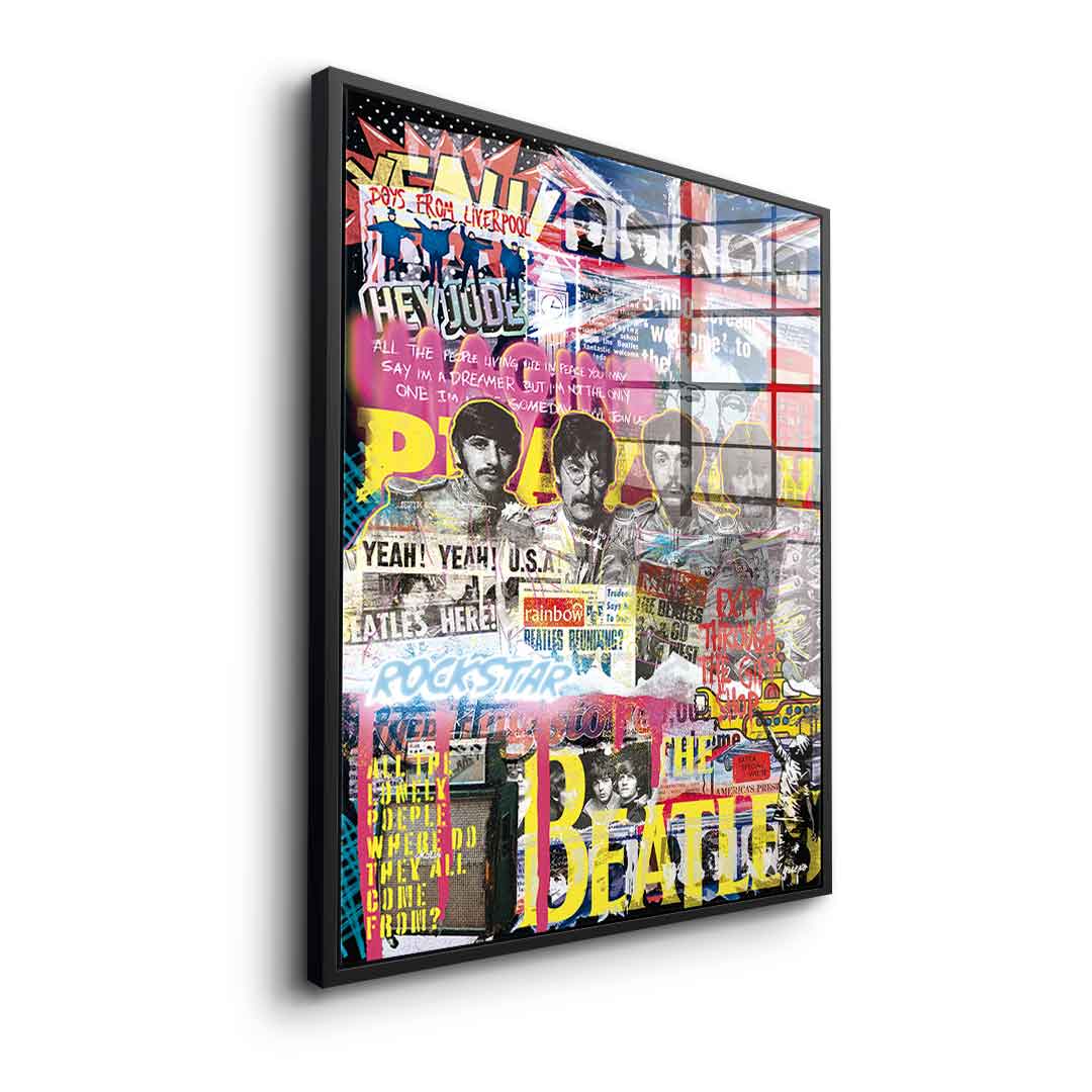 Beatles-Novo - Acrylglas