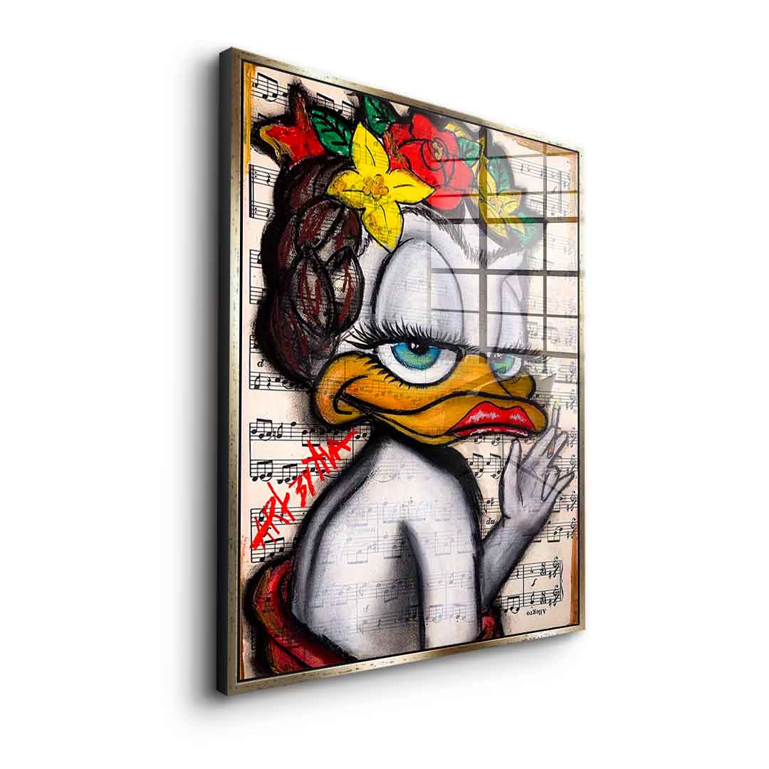 Beauty Duck - Acrylglas