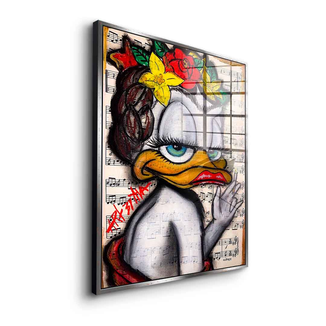 Beauty Duck - Acrylglas