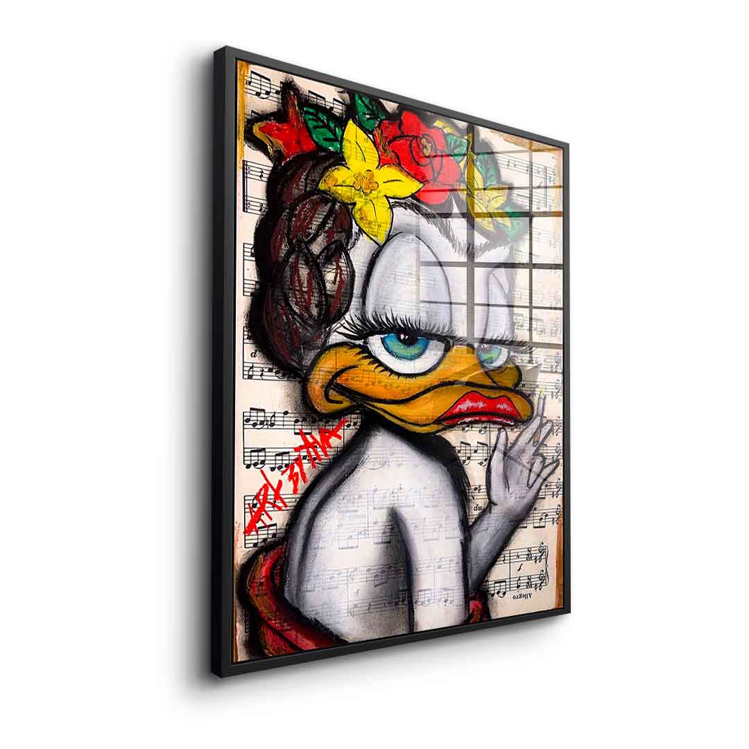Beauty Duck - Acrylglas