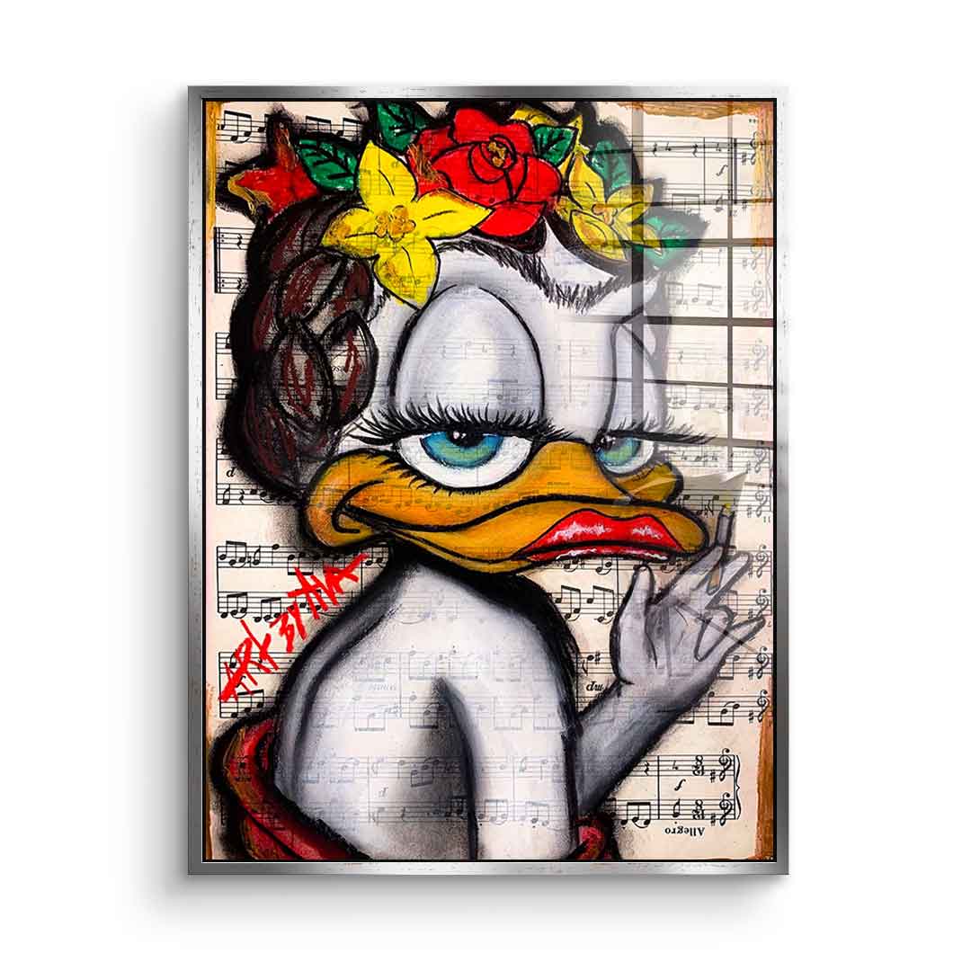 Beauty Duck - Acrylglas