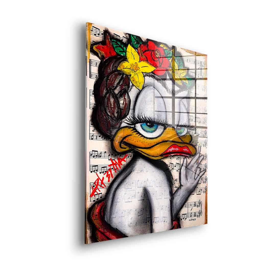 Beauty Duck - Acrylglas