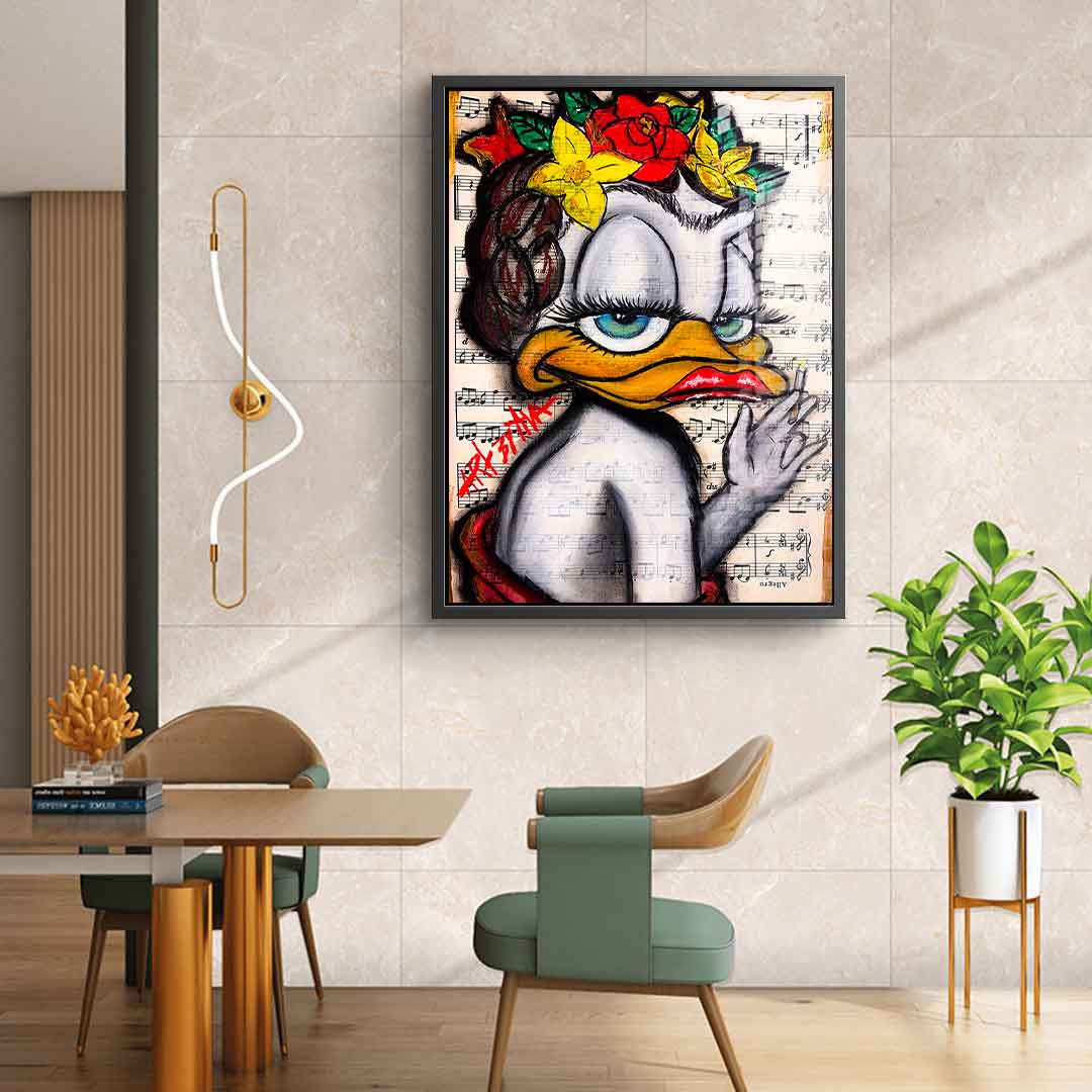 Beauty Duck - Acrylglas