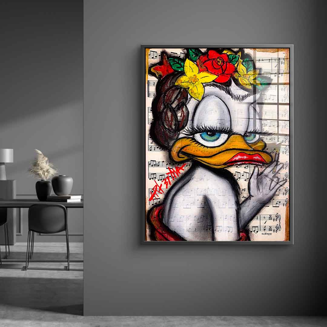 Beauty Duck - Acrylglas