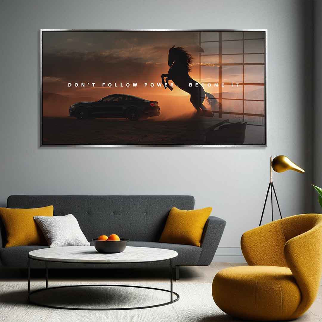 Become Power ( Ford Mustang ) - Acrylglas