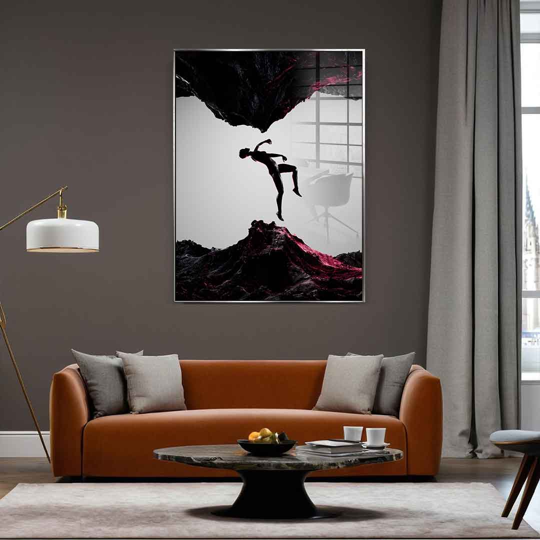 Between Realms - Acrylglas