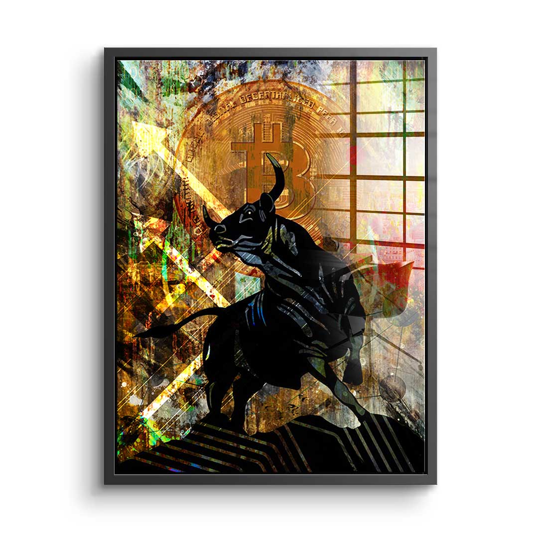 Bitcoin King - Acrylglas