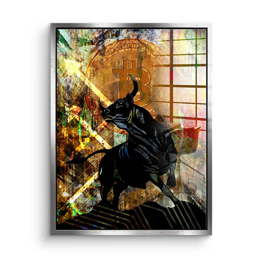 Bitcoin King - Acrylglas